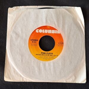 Vintage Pink Floyd Single LP- AnotherBrick in the Wall & One of my Turns 1979
